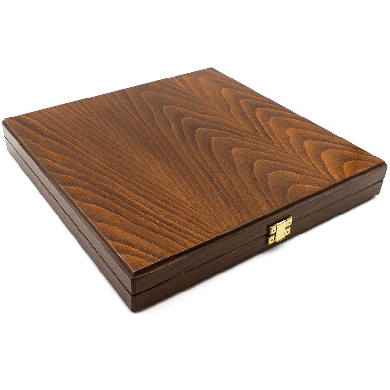 Handmade Icarus Metal Chess Set in Wooden Box