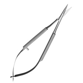 Alnicov Cuticle Scissors, Fine Curved Professional Precision Grooming Kit with Pointed Tip for Eyebrows, Eyelashes, Nails and Dry Skin