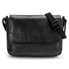 FARMHOOD Memphis Unisex Leather Shoulder Bag, Crossbody Bag with Zip