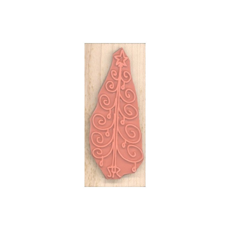 Stamps by Impression Christmas Tree Rubber Stamps (904a)