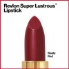 REVLON Super Lustrous Lipstick, Really Red