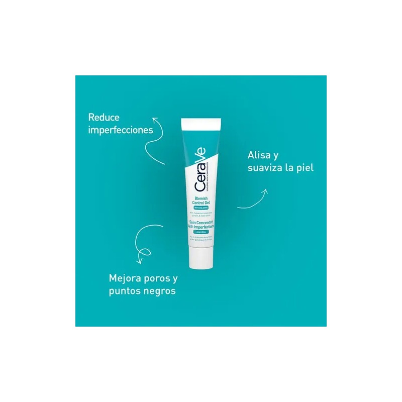 Cerave Gel Control Imperfecciones Con Ácido Salicílico 40 Ml
