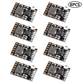 8PCS 2A 5V Charge Discharge Integrated Module 3.7V 4.2V for 18650 Lithium Battery Charging Boost Mobile Power Supply Charge and Discharge Protection Converter Protection PCB Board Module