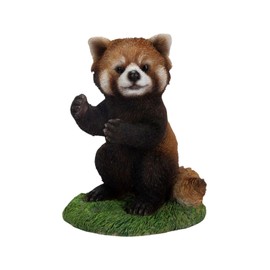Uvia H23020 Red Panda Pen Holder, 2.4 x 2.4 x 3.1 inches (6 x 6 x 8 cm), Doll, Figurine, Figurine, Animal, Garden, Decoration, Red Panda