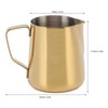 Milk Frothing Pitcher Stainless Steel Milk Jug Coffee Frothing Pitcher