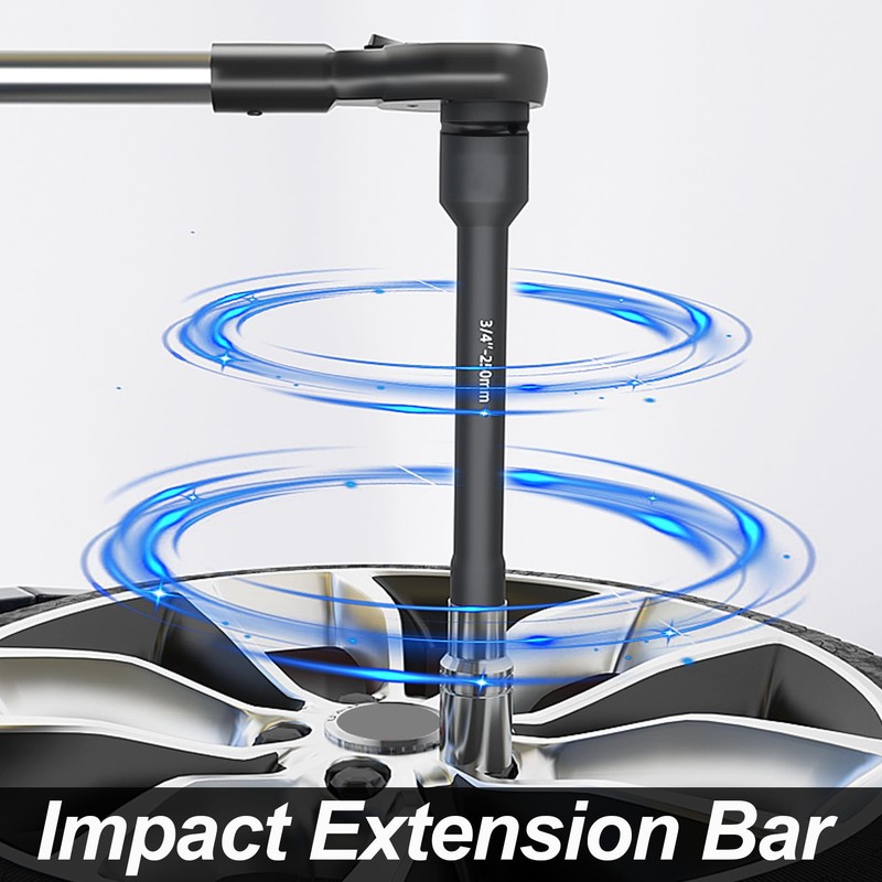 LEPEVNEY 1" x 6" Impact Extension Bar for Use with