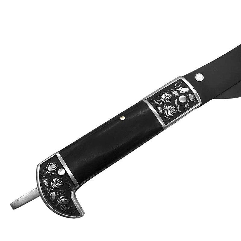 Black Sharp Edge Folding Sickle Weeder Gargening Hand Tool Portable