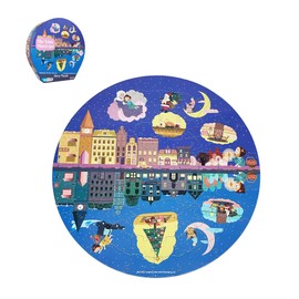 MOMO&LYCHEE Shaped Box Series - The Little Match Girl 100pcs Round Puzzle