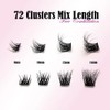 Lash&GLow Lash Clusters HIbiscus