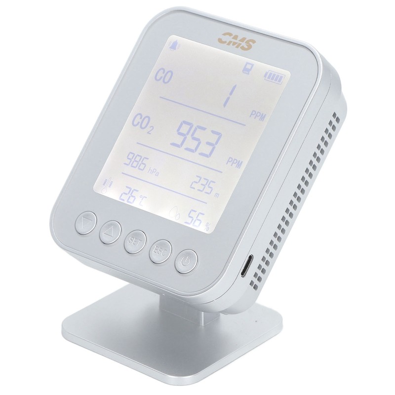 Altitude Pressure Detector 6 in 1 Multifunction USB Charging CO