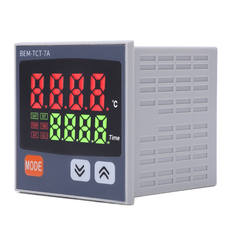 Digital Display Temperature Controller Relay Output Thermostat for Heat Press