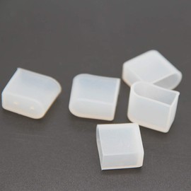 99 Lighting 60pcs /lot for 8mm Neon Flex Light 8x16mm Silicone LED Neon Flex End Cap Cover (for 8x16mm with Holes)