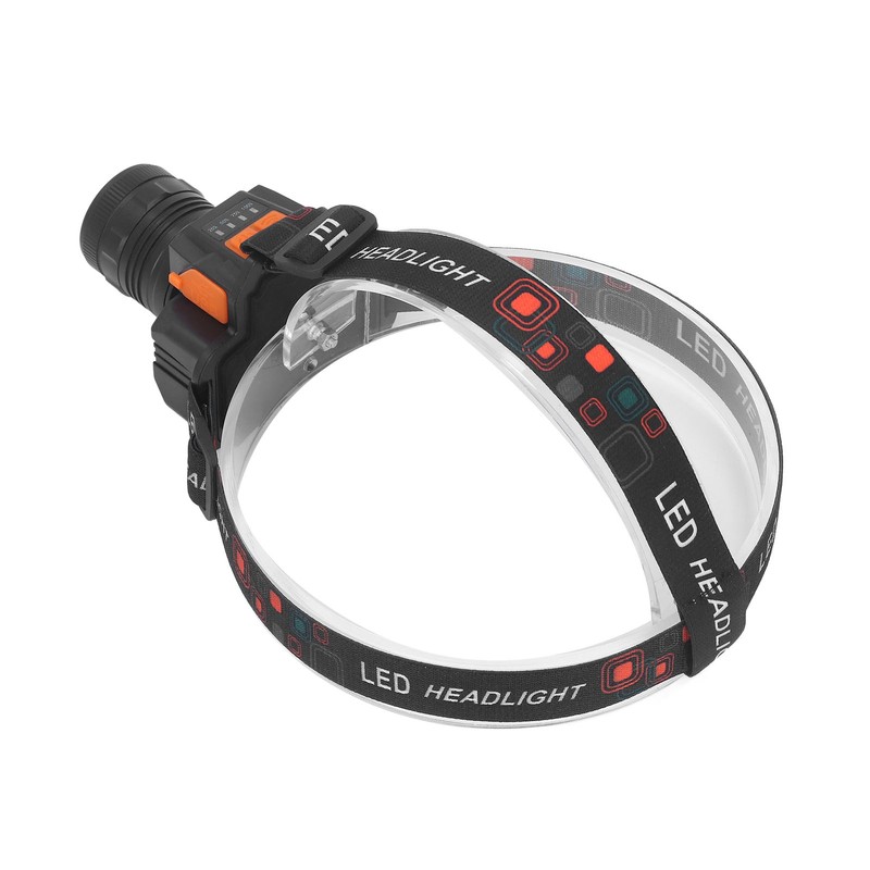Head Lamp USB Rechargeable 3 Light Modes LED Lens 1500lm