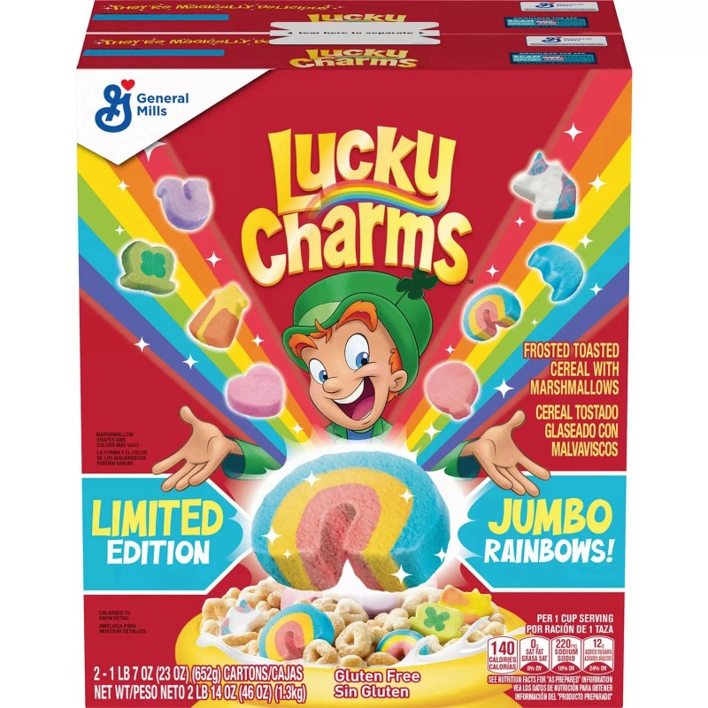 Lucky Charms 4 Pack - Lucky Charms with Marshmallows, 23