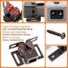 2 Pack Cabinet Latch Double Roller Catch for Cupboard Closet