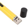 LED Light Earpick Rechargeable Double Light Source Yellow Portable Lighted