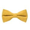 MASADA Mens Retro Corduroy Bow Tie Pre-tied Fully Adjustable Handmade