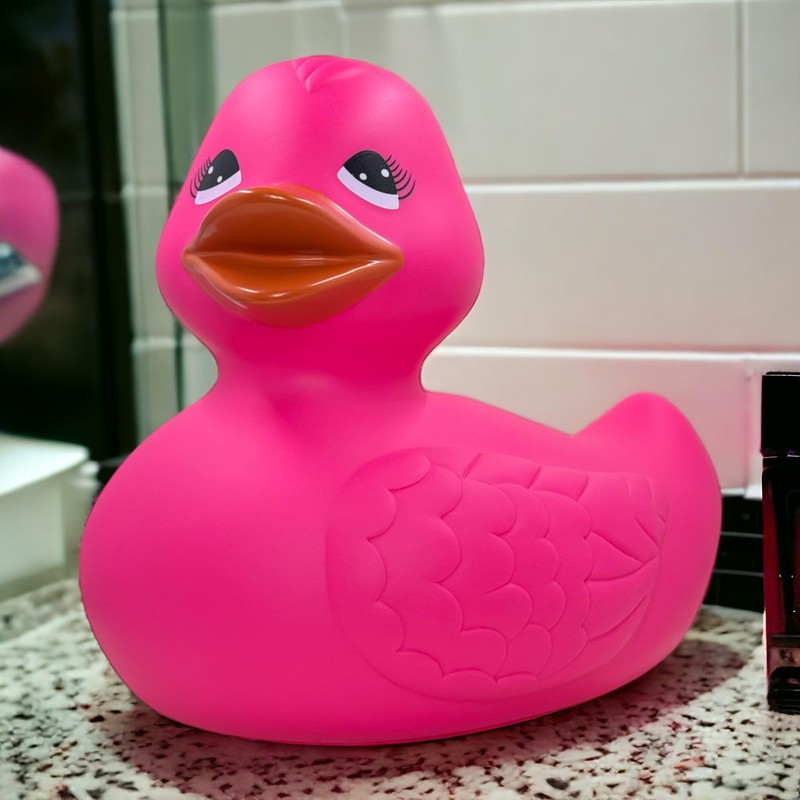 MIK funshopping Bath Duck Squeaky Duck Bath Toy (Duck XXL