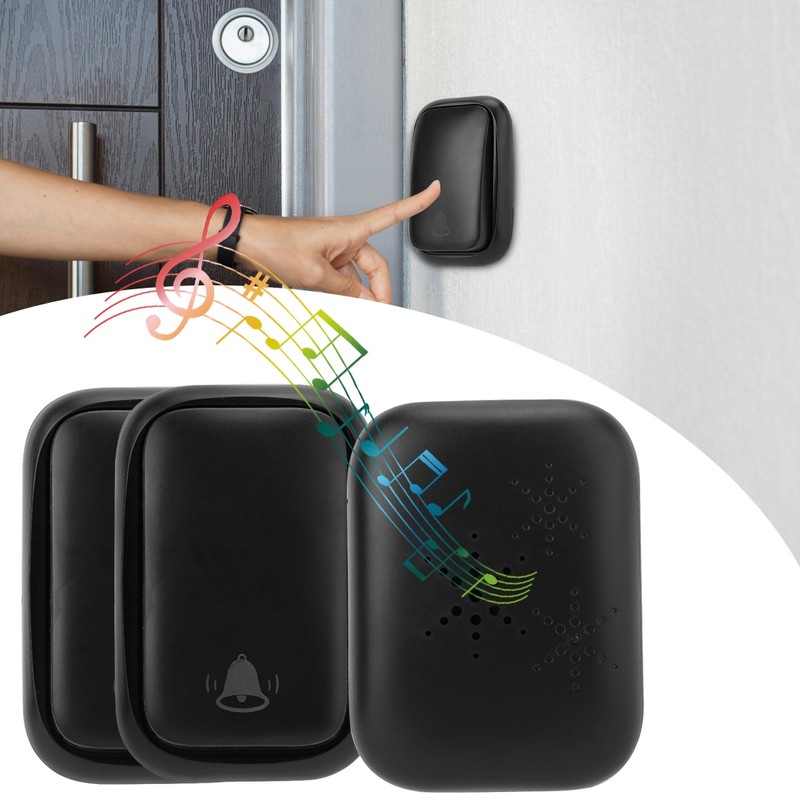 SelF Generating Power Wireless Smart Doorbell Waterproof Door Bell (2