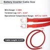 RATCHROLL 1 Pc Universal Battery Inverter Cable 3/8" Lug 5/16"