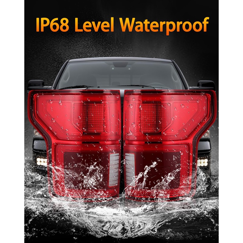 OKLPF LED Tail Light with Blind Spot Compatible With 2018