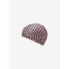 Speedo SE12411 Swim Cap Checkered Tricot Cap Unisex Pink Free