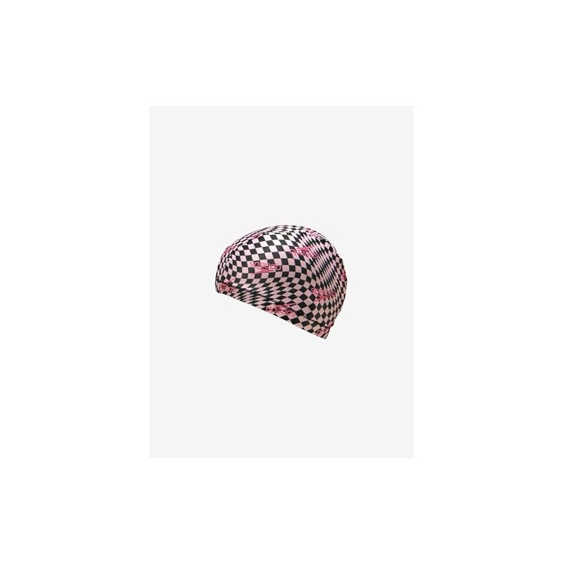 Speedo SE12411 Swim Cap Checkered Tricot Cap Unisex Pink Free