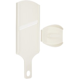 Wahei Freiz Z Cook Slicer, White, Ceramic, Includes Holder