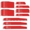 32 PCS Reciprocating Saw Blades, HYCHIKA Sabre Saw Blades, 10