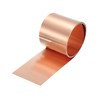sourcing map Copper Sheet Roll 2500mm x 50mm x 0.03mm,