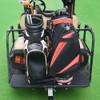 sthus Universal Golf Bag Holder Bracket Attachment Cart Rear Seat