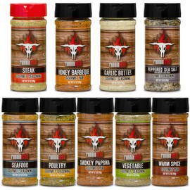 Full Classic Seasoning Kit for Every Meal | Made in the USA using Natural Flavors and No Fillers | Premium Rubs and Spices for Meats and Veggies | Runnin’ Wild Foods