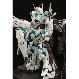 Metal Vernier Set CJ for PG 1/60 RX-0 Unicorn Gundam (Mobile Suit Gundam UC) (Silver+Red)