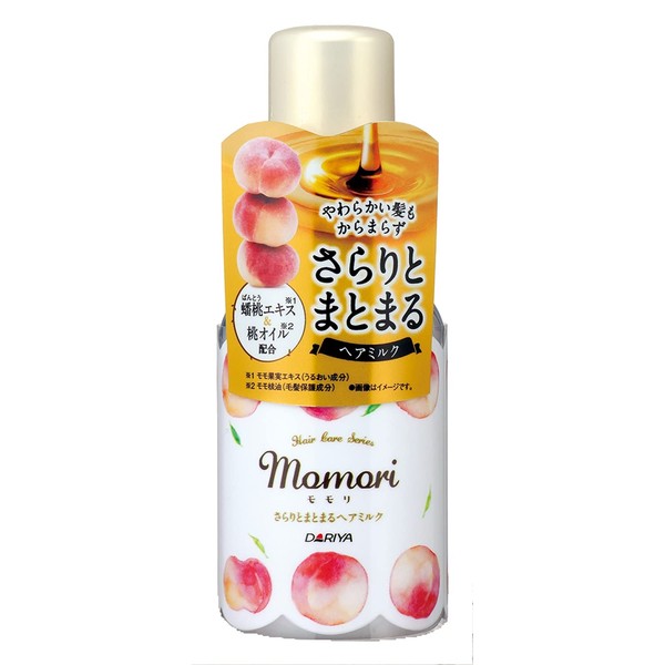 Dariya Momori Hair Milk for Soft Hair, Thin Hair, Easy to Tangle, Non-Rinse Treatment, Milk Type, 3.4 fl oz (100 ml)