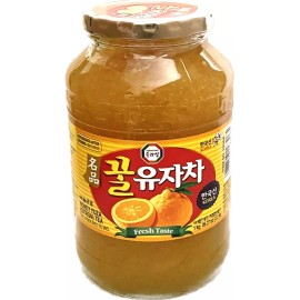 Surasang Wang 1 Pack - 2.2LB Surasang Korean Honey Yuza Citron Tea Selection - Choose - Honey Yuza (Citron) Tea, 2.2LB