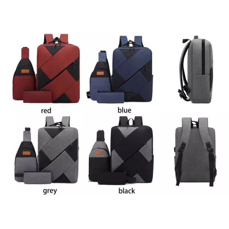 Yuqing Mochila Antirrobo Negocio Carga Usb Escolar Laptop Casual 3p