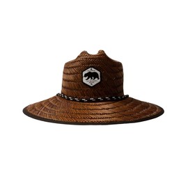 Rip Curl Men's Lifeguard Straw Sun Hat, Brown