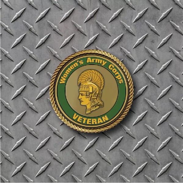 Wilson Graphics Inc. Women's Army Corp Veteran Vinyl Decal USA