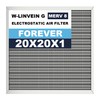 20x20x1 Reusable Air Filter, Electrostatic, Washable Lasts a Lifetime, Breathe