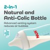 NUK Perfect Match Slow Flow Soft Silicone Nipple with Anti-Colic