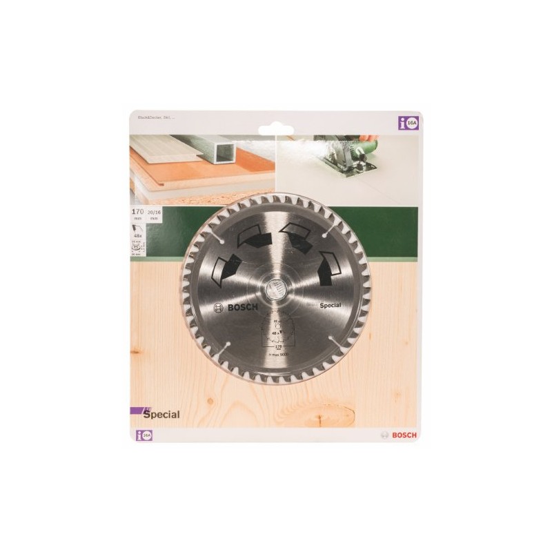 Bosch 2609256888 170 mm Circular Saw Blade Special