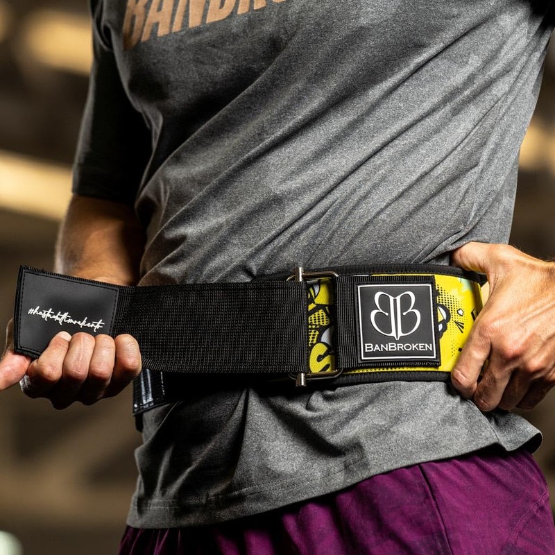 BANBROKEN Weight Lifting Belt Weight Lifting Weight Lifting Functional Training