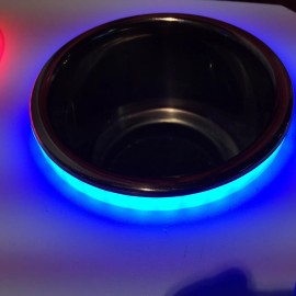 Blast LED LED Cup Holder light Ring for Boats/RV - 2pc for stainless steel boat cup holder