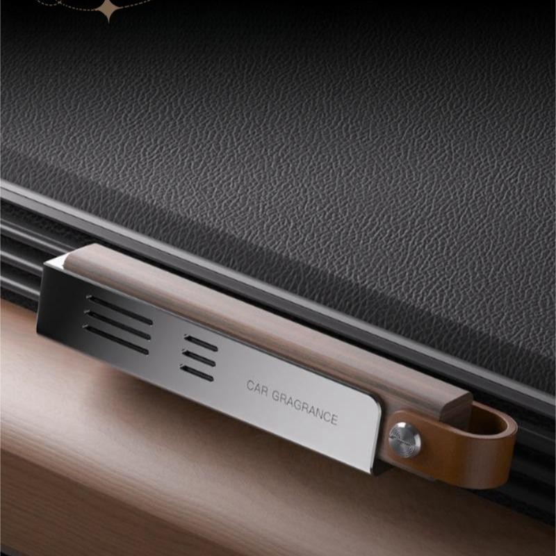 Car Air Fragrance Diffuser,Included Reusable Spare Fragrance Sticks - Color: