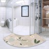 Generic Luxe Curved Bath Mat Collection for Chic Bathroom Style,