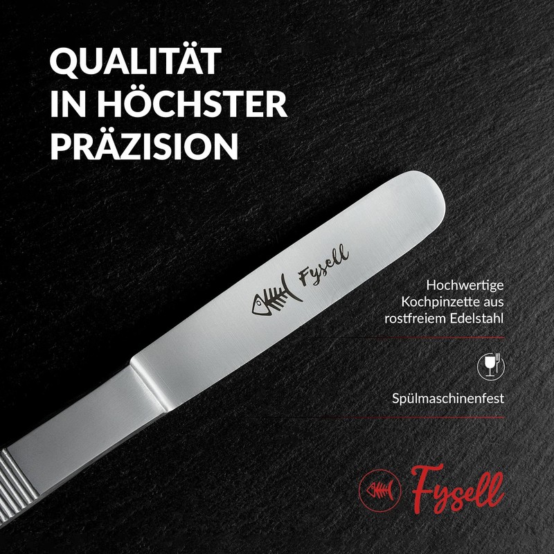 Fysell Cooking Tweezers 30.5 cm Extra Long for Cooking, Grilling