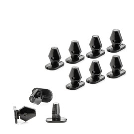 10x Dichtungsclips Dichtung Befestigung Clips Kompatibel mit Renault Clio II III IV Scenic III IV Megane III IV