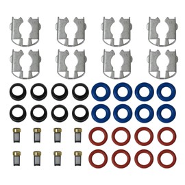 New 8Set FJ887 17113553 25317628 12580681 Fuel Injector Repair Seal Kit for 2009 G*MC Canyon