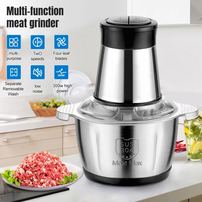 3L food processor procesador de alimentos electrico chopper vegetable cutter