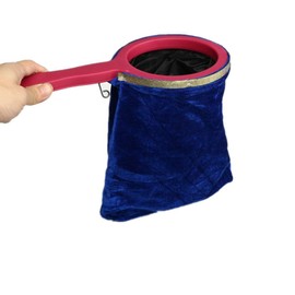 Uposao Magic Change Bag, Magic Bag Magic Props Magic Trick with a Plastic Handle Magic Trick Prop Tricks Bag Make Things Disappear Gift for Stage Performance